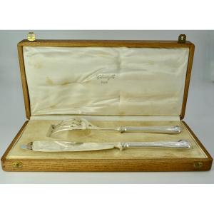 Christofle. Fish Service Cutlery/ Marly 