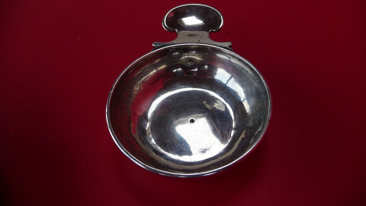 Paire De Tastevins En Argent Massif, d'époque Louis XV Datés: 1747-photo-3