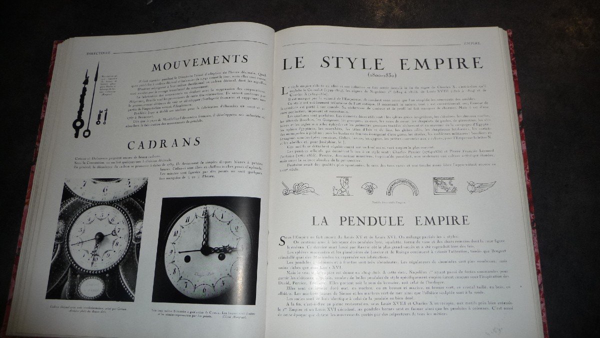 Tardy: La Pendule Française Des Origines à Nos Jours, Livre Relié: Première édition De 1949  -photo-4