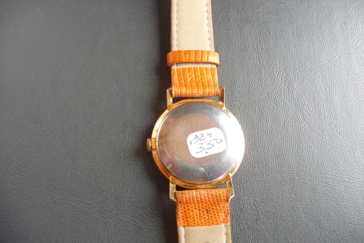 Brazen. Men's Bracelet Watch From The 1960s From Airain Brand.-photo-3