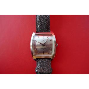 Men's Bracelet Watch (zenith-respirator) In Steel, From The 70s.