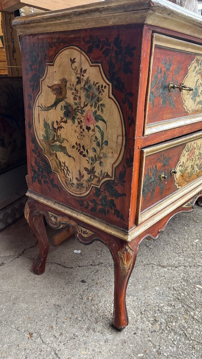 Italian Sicilian Chest Of Drawers, Late 19th Century-photo-1