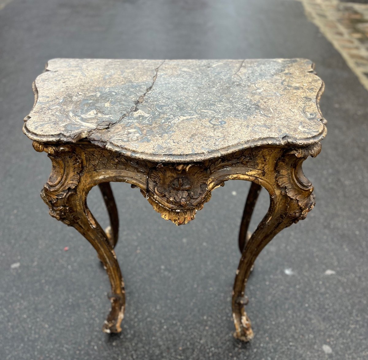 Neapolitan Console, 18th Century-photo-4