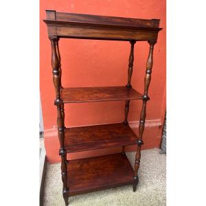 Solid Mahogany Shelf Early 19th Century France 