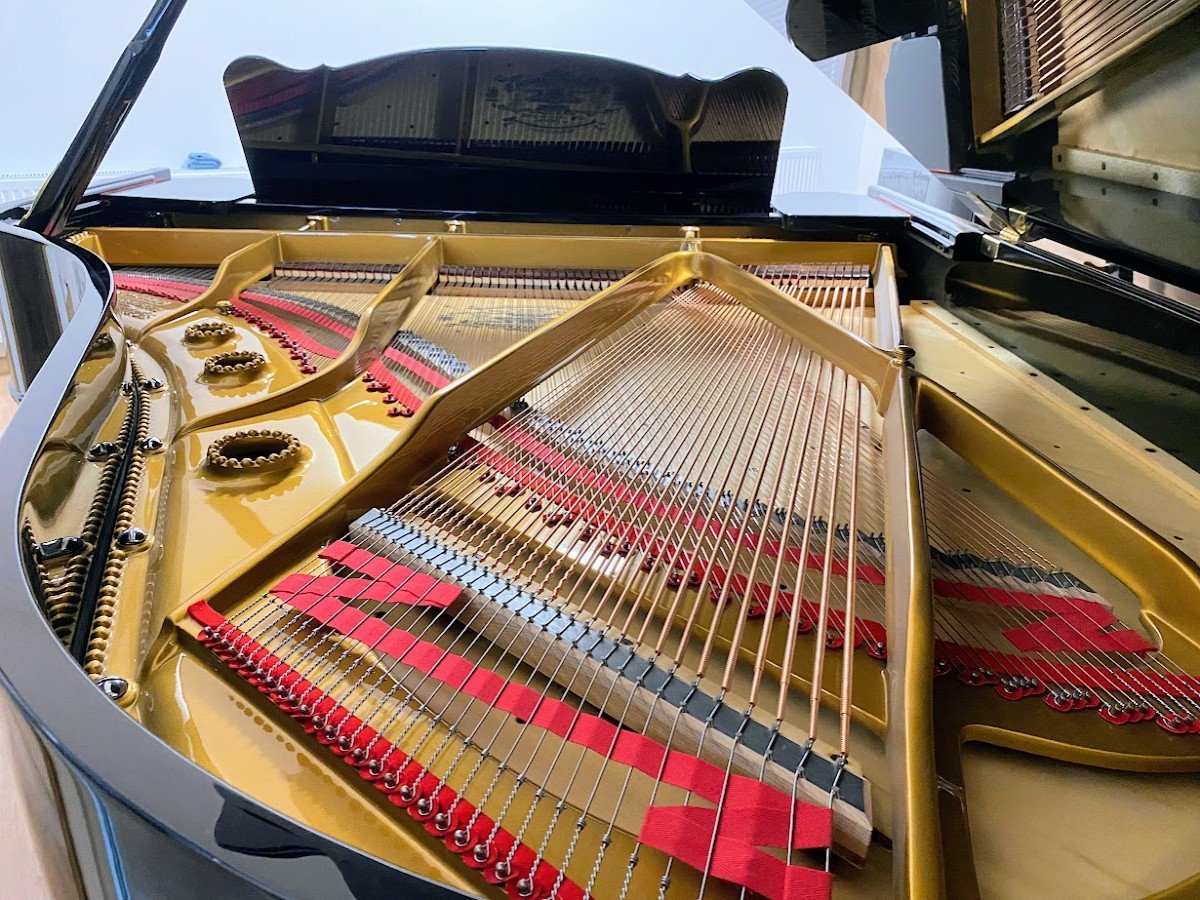  Piano à Queue Schiedmayer 180 Salon – Excellente Qualité Sonore Et Artisanat-photo-4