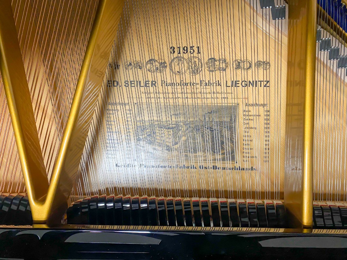 Ed. Seiler Model 190 Grand Piano – Elegance And Precision From Germany-photo-4