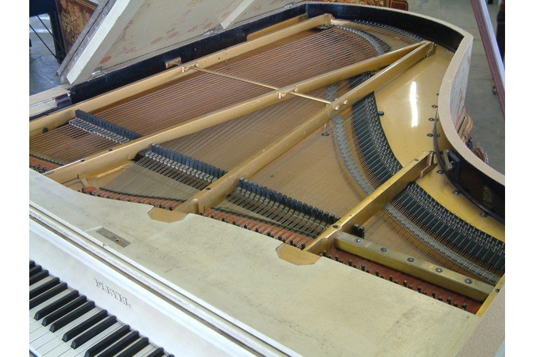 Pleyel Grand Piano 1893 Hand-painted In Berainesque Style-photo-3