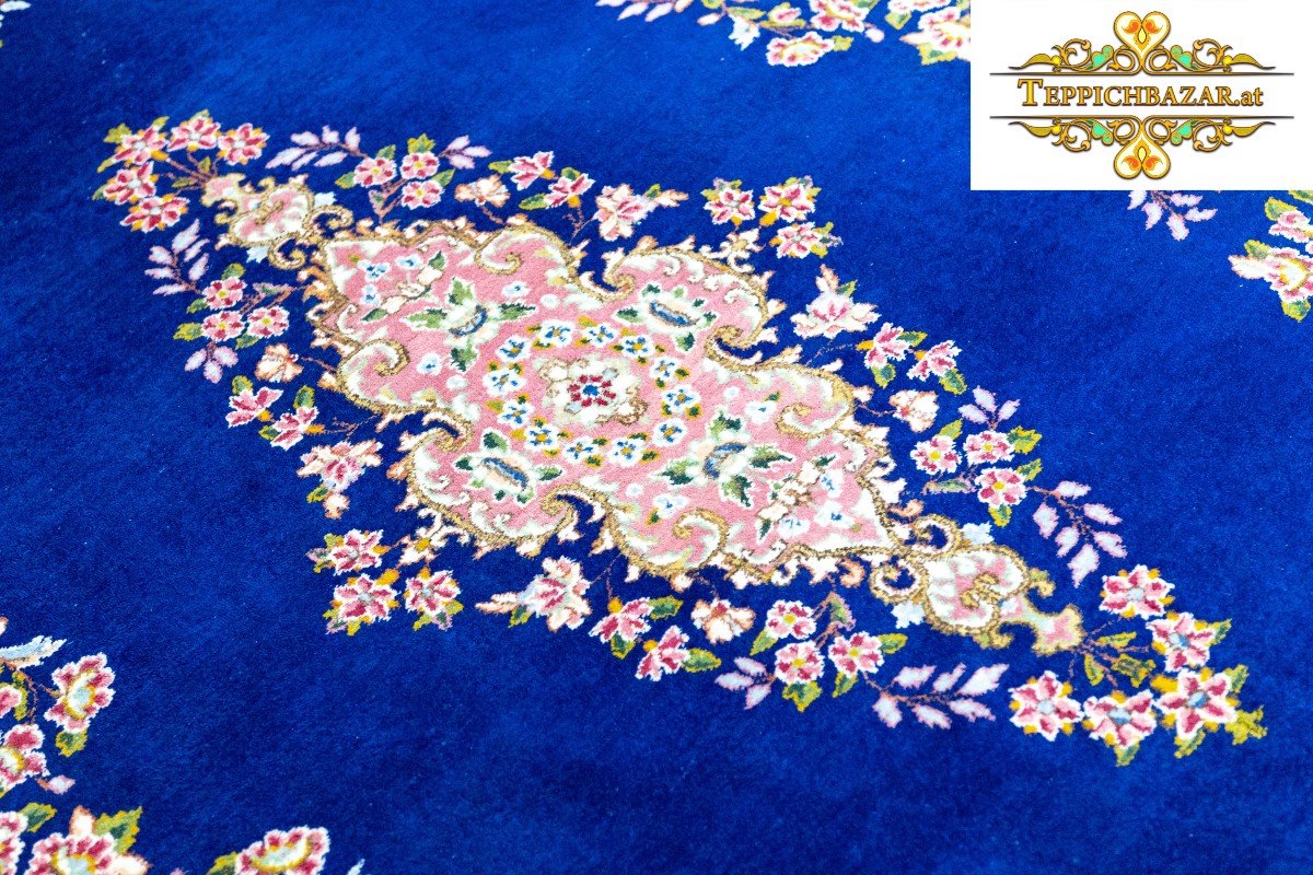 400x300 Cm Unique Rare Hand-knotted Persian Carpet Kerman Kirman 360,000 Knots/m² -photo-2