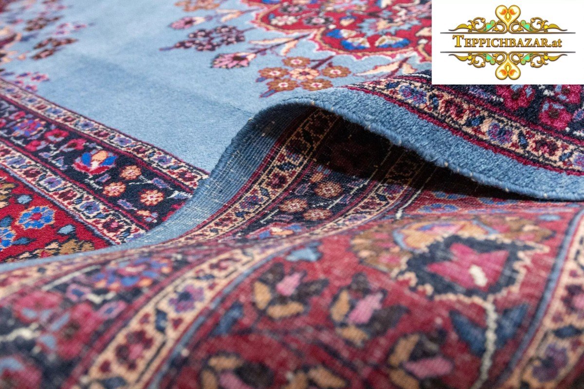 Hand-knotted Sabzevar Or Sabzewar Rug 340x251cm - Sabzewar Persian Rug-photo-3