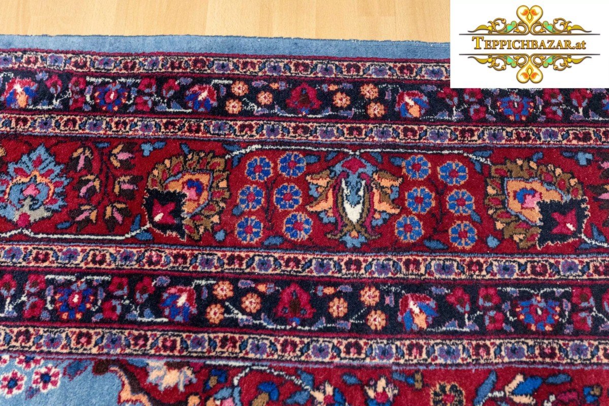 Hand-knotted Sabzevar Or Sabzewar Rug 340x251cm - Sabzewar Persian Rug-photo-6