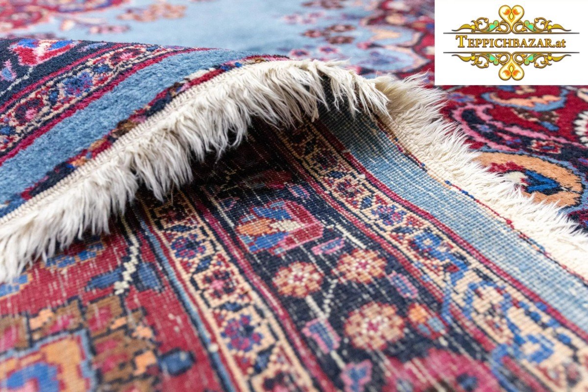 Hand-knotted Sabzevar Or Sabzewar Rug 340x251cm - Sabzewar Persian Rug-photo-7