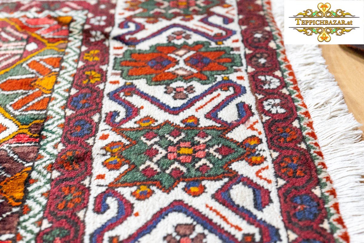 TOP 313×215 Tapis Persan Bachtiar Original Unique Fait Main - Tapis Bachtiari-photo-5