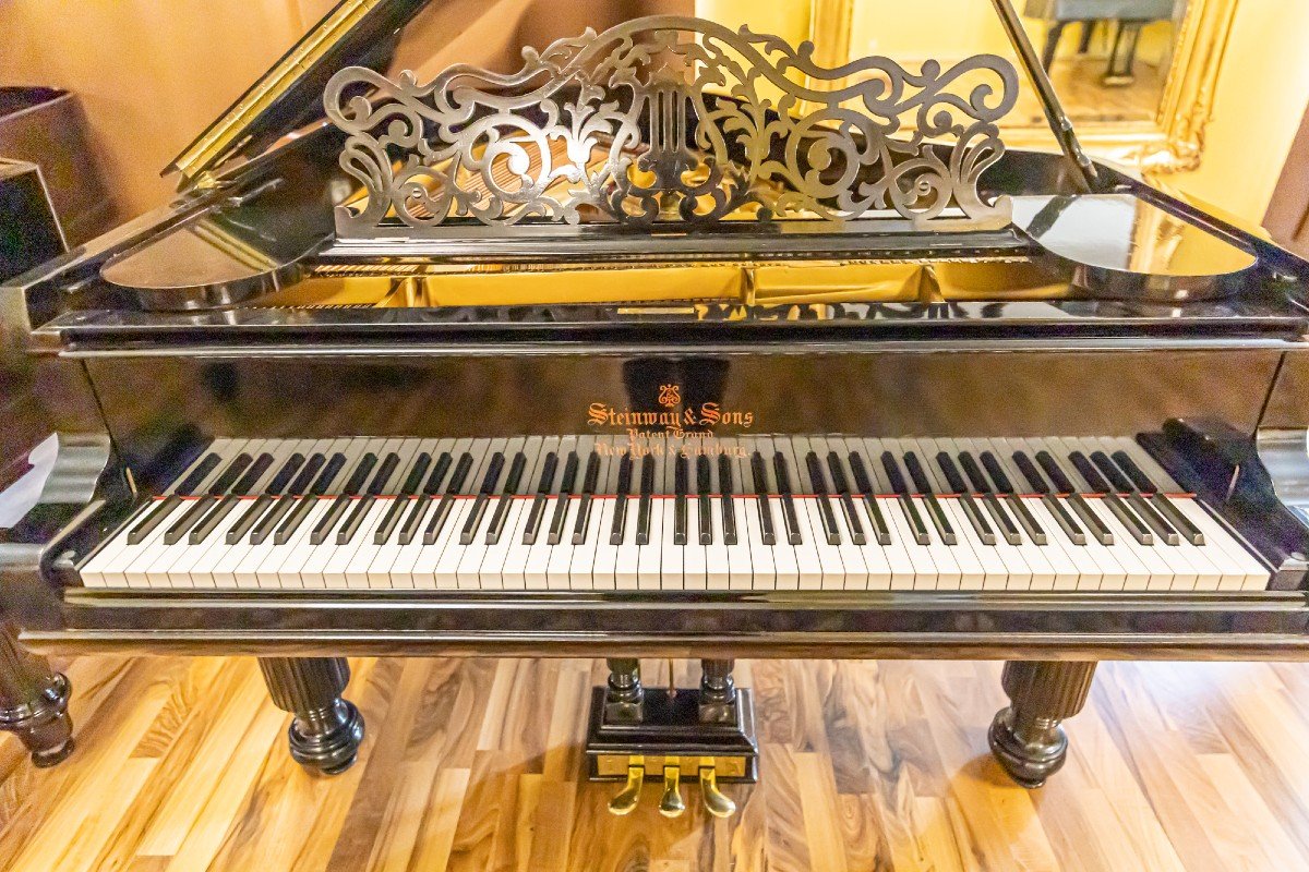 Steinway & Sons Mod. A-188 - élégance Historique Dans Son état Original-photo-2