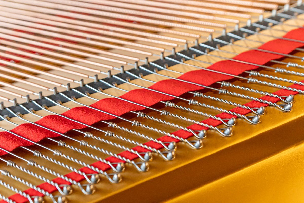 Steinway & Sons O 180 Cm Birch Veneer Grand Piano 1911-photo-8