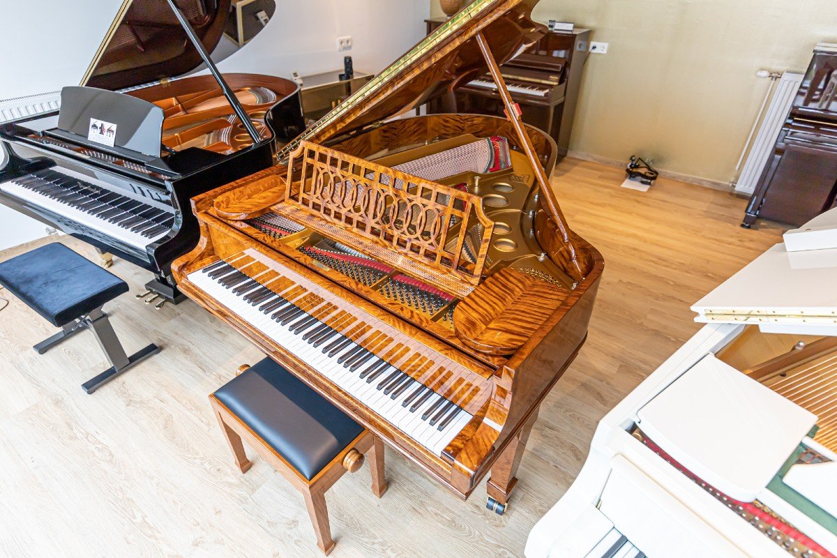 Steinway & Sons O 180 Cm Birch Veneer Grand Piano 1911