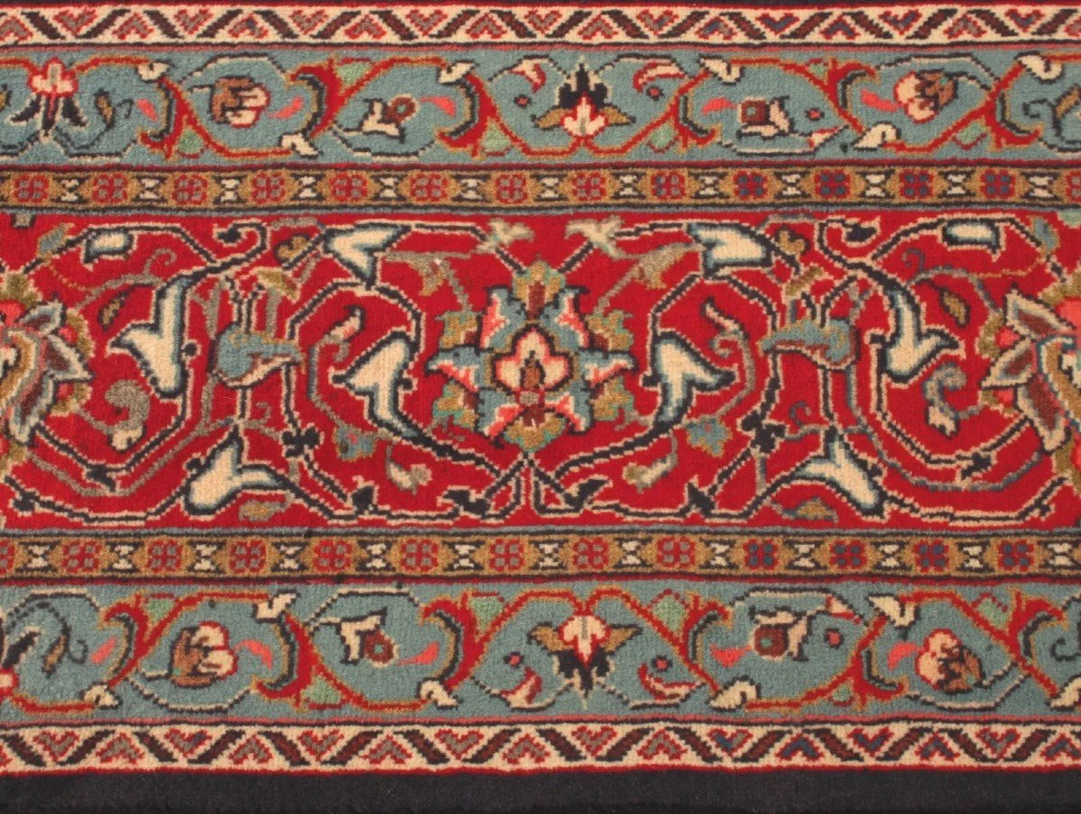 NEUF 378x278 cm Tapis Persan ECHT Sarugh Farahan Tissé à la Main-photo-8