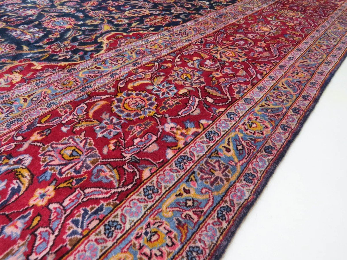 Top 475×300cm Tapis Persan Tissé à La Main Kashan Tapis Oriental - Tapis Persan Kashan-photo-5