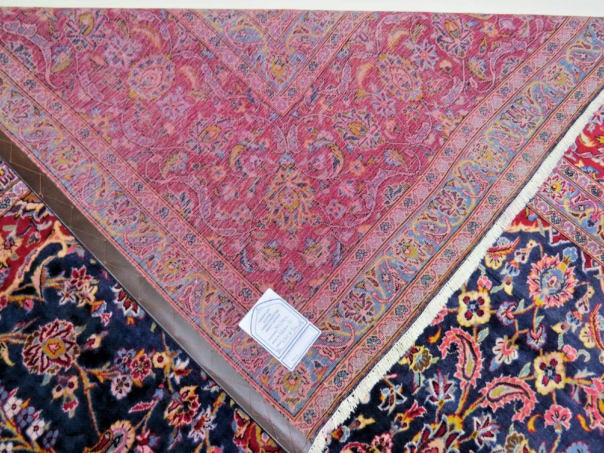 Top 475×300cm Tapis Persan Tissé à La Main Kashan Tapis Oriental - Tapis Persan Kashan-photo-8