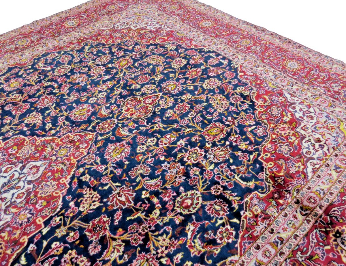 475×304cm Free Shipping In The Eu Hand-knotted Kashan Persian Carpet-photo-4