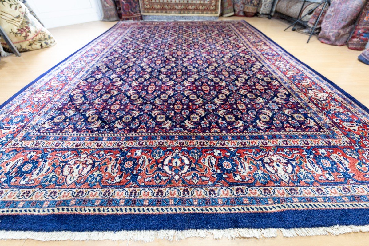 Original 320x230cm Hand-knotted Persian Carpet Sarough Farahan-photo-3