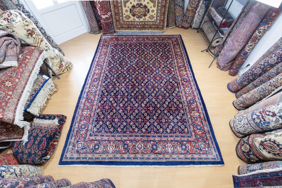 Original 320x230cm Hand-knotted Persian Carpet Sarough Farahan