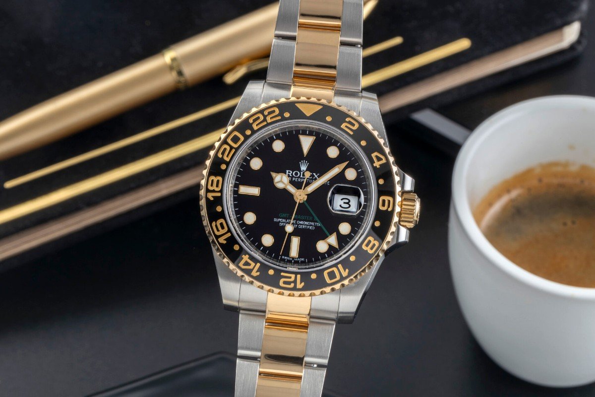 Rolex Gmt-master Ii, Men's Watch In High-quality Steel And Gold