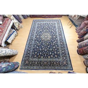 Tapis Persan Kashan 314×200 Cm Noué à La Main 360k/nœud