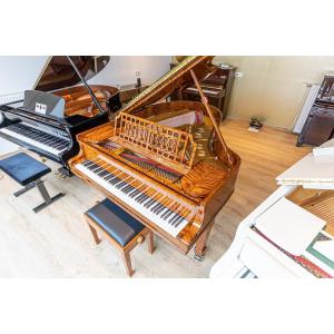 Piano à Queue Steinway & Sons O 180 Cm En Bouleau Marbré 1911