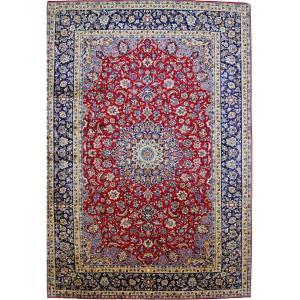 Neuf 440x301cm Xl Tapis Persan Fait Main Tapis Oriental Isfahan - Magnifique Tapis Persan