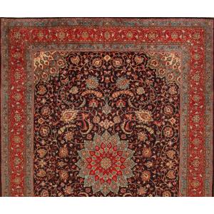 New 378x278 Cm Hand-knotted Persian Carpet Genuine Sarugh Farahan