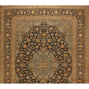 Top New 408x293 Cm Kashan Isfahan Hand-knotted Persian Carpet