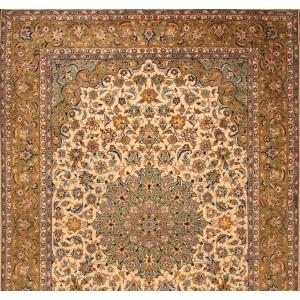 Top New 410x290 Cm Isfahan Genuine Hand-knotted Persian Carpet