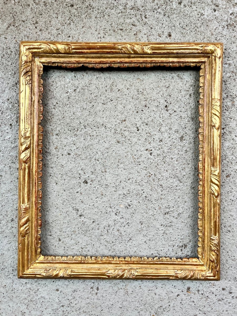 Frame In Golden Wood Louis XV 18th