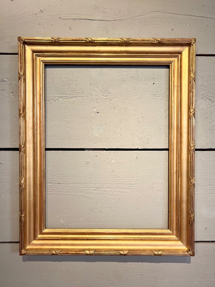 Napoleon III Golden Wood Frame 19th Century