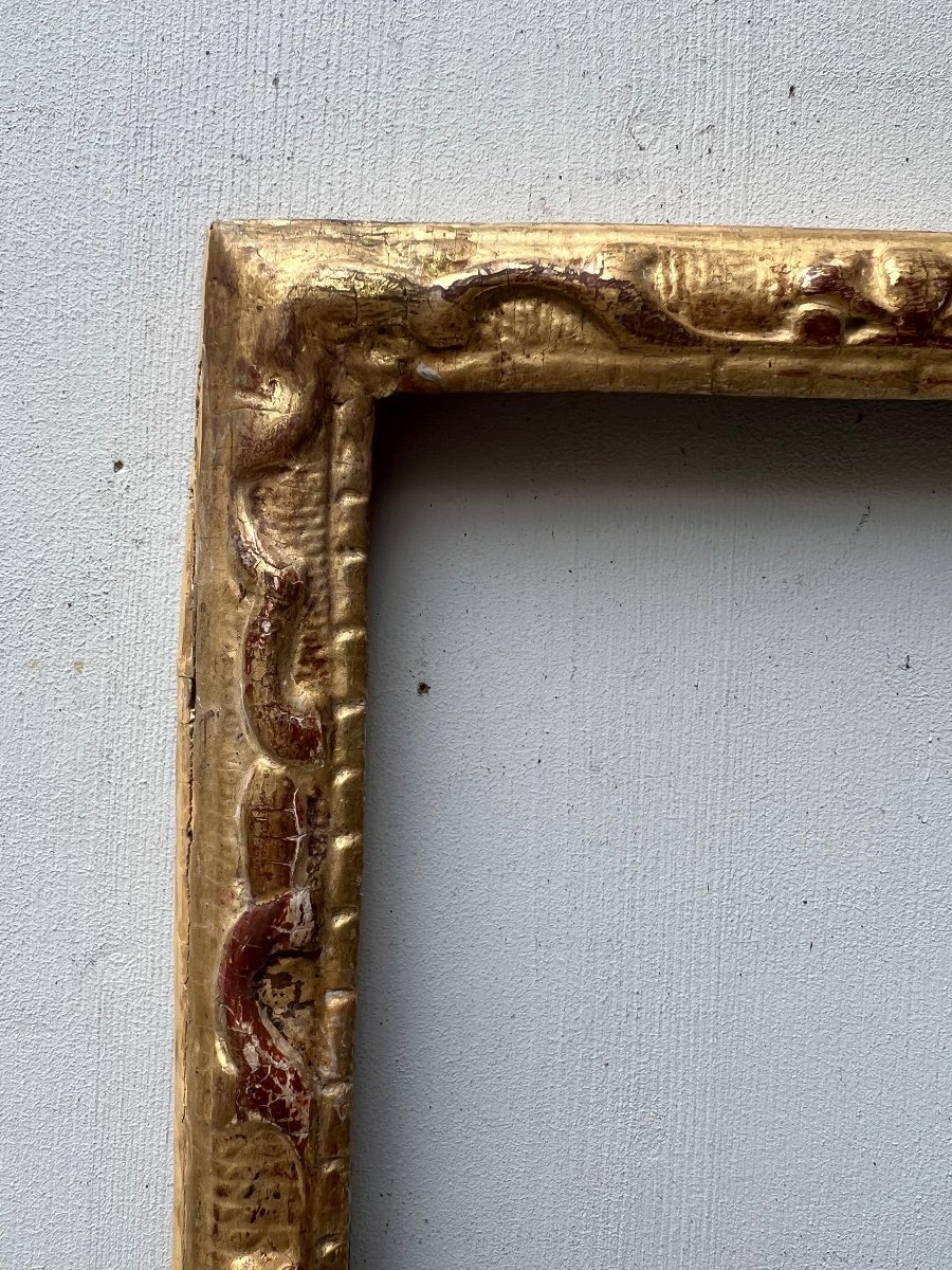 17th Century Golden Wood Frame-photo-2