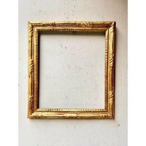 18th Century Louis XV Golden Wood Frame