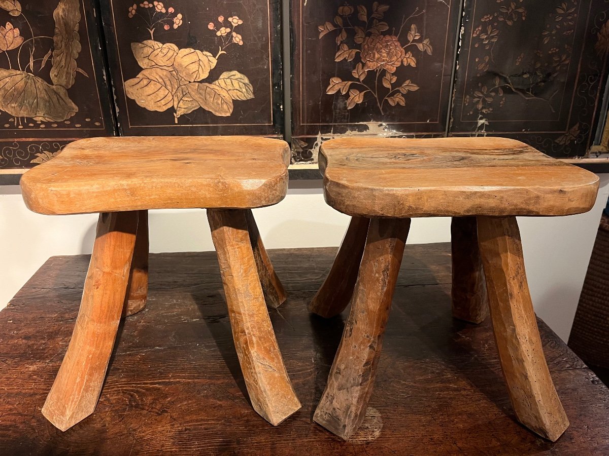 Pair Of 60 Stools-photo-2