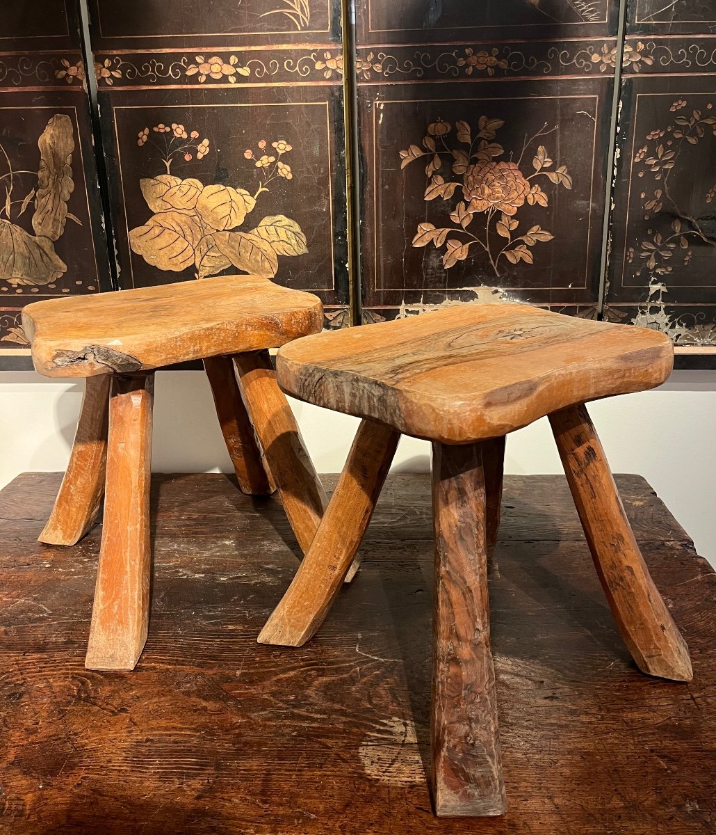 Pair Of 60 Stools