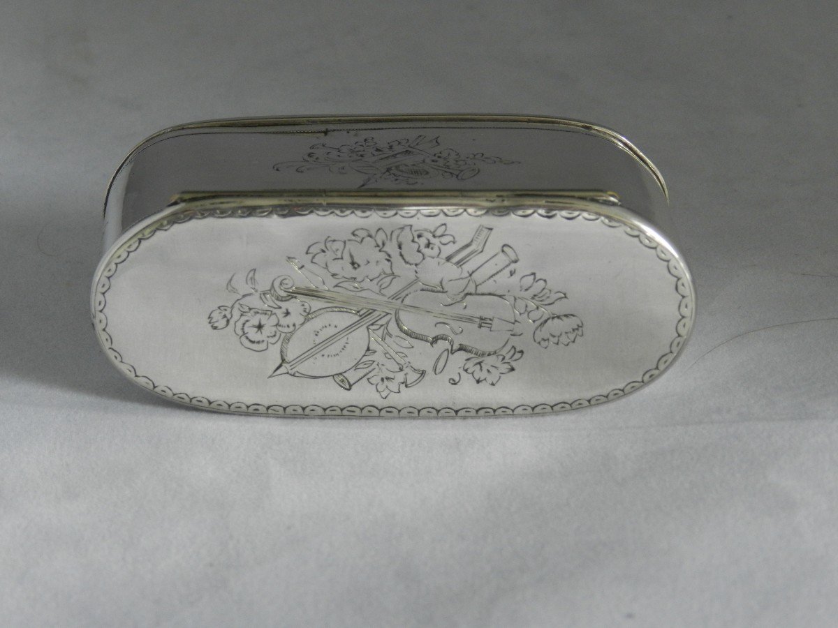 Snuff Box Liège, Engraved-photo-6