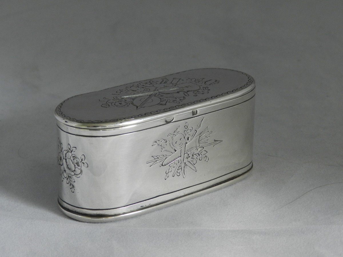 Snuff Box Liège, Engraved-photo-7