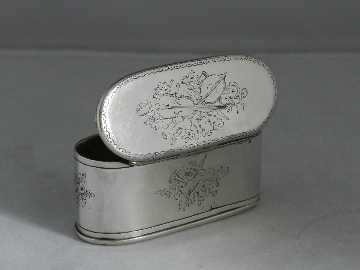 Snuff Box Liège, Engraved-photo-8