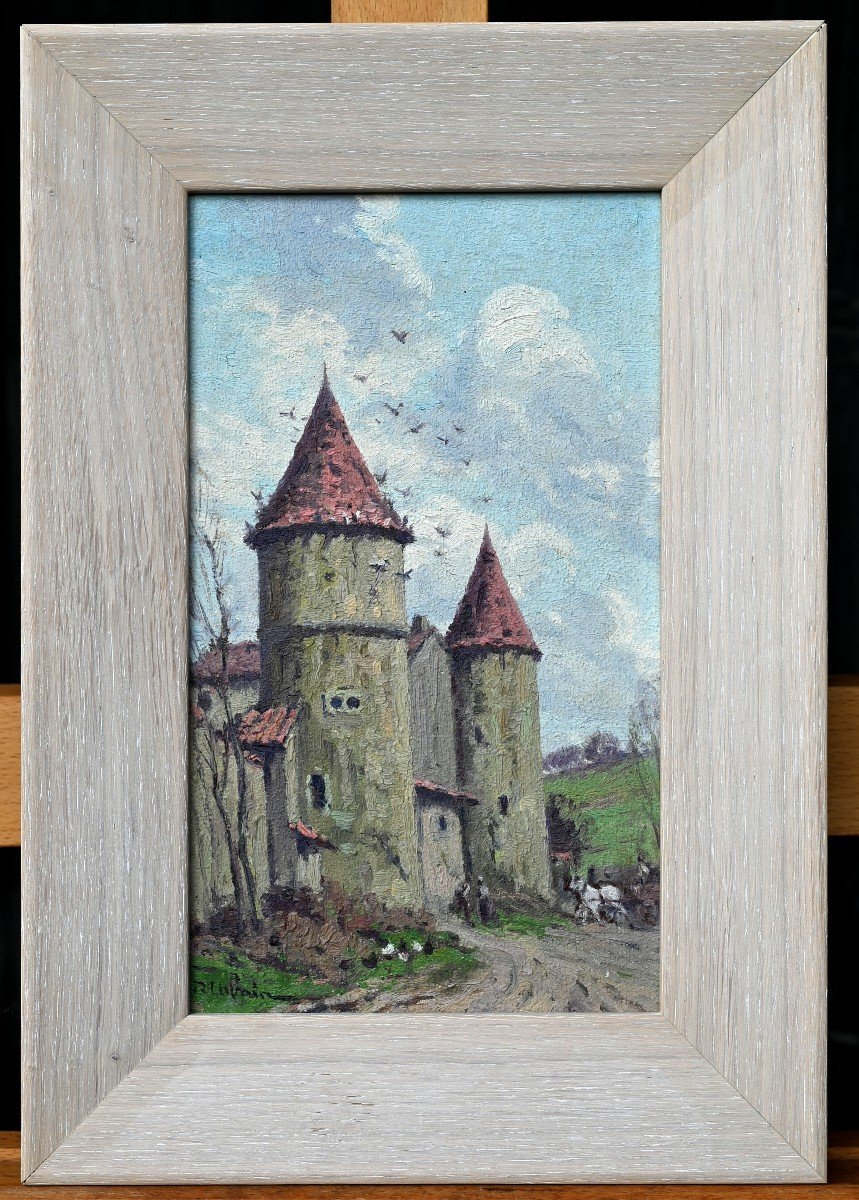 Raymond Urbain (1895-1962) | Animated Medieval Door | Lorraine, Nancy, Hattonchatel (?)-photo-3