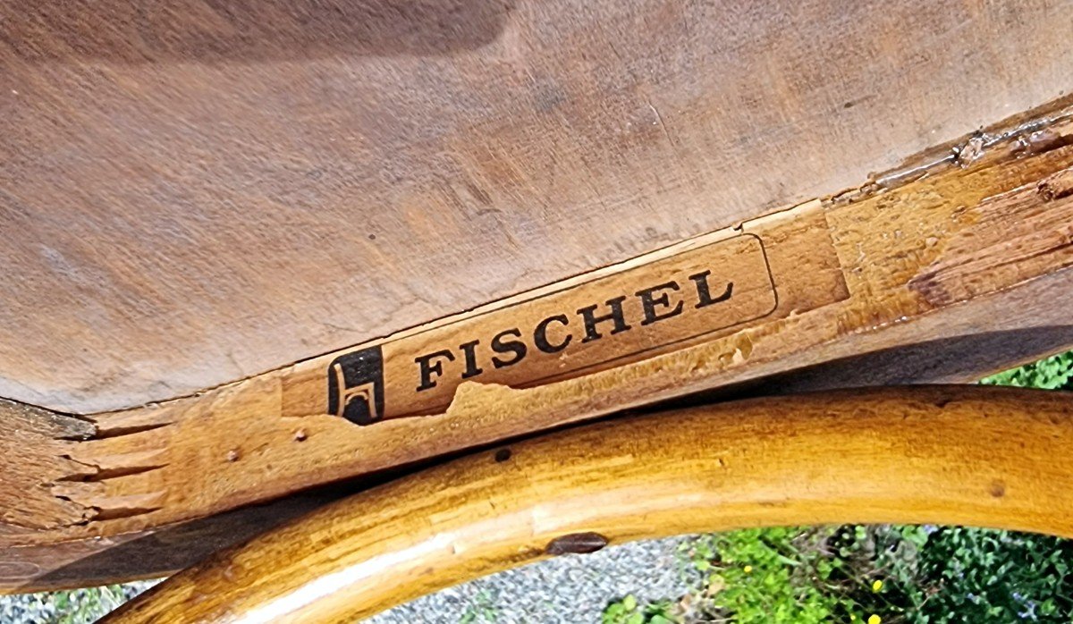 Chaises Bistrot Fischel Wissembourg Années 30 | Bois Courbé, Style Thonet-photo-4