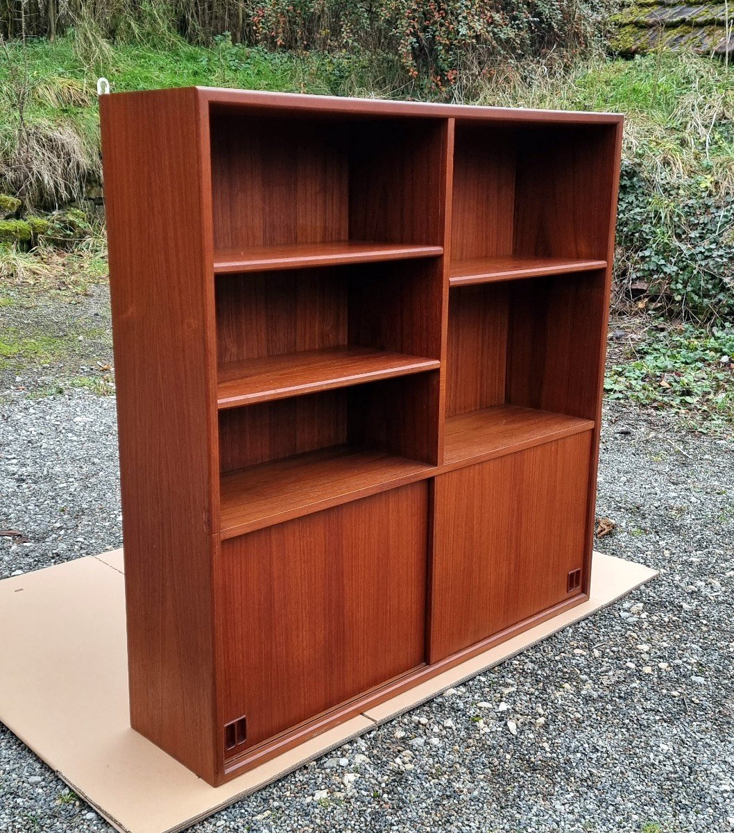 Scandinavian Wall Shelf Samcom Denmark Teak | Office, Living, 60s-photo-3