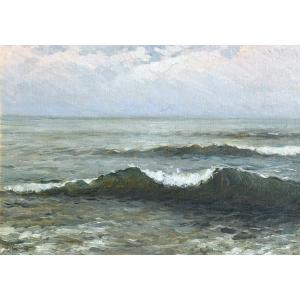 Marius REYNAUD (1860-1935) Les vagues | Marine, Mer