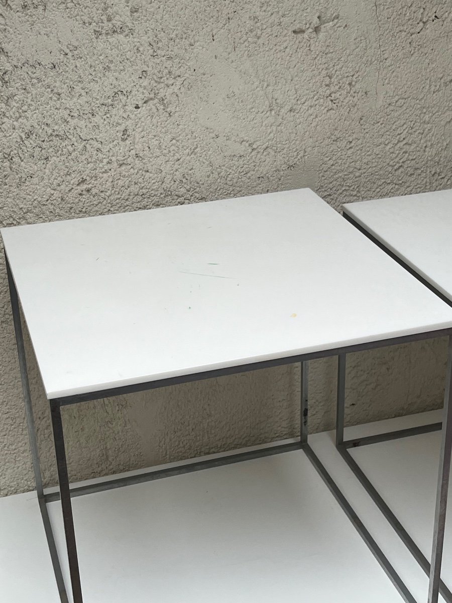 ENSEMBLE DE TABLES GIGOGNES POUL KJAERHOLM -photo-2