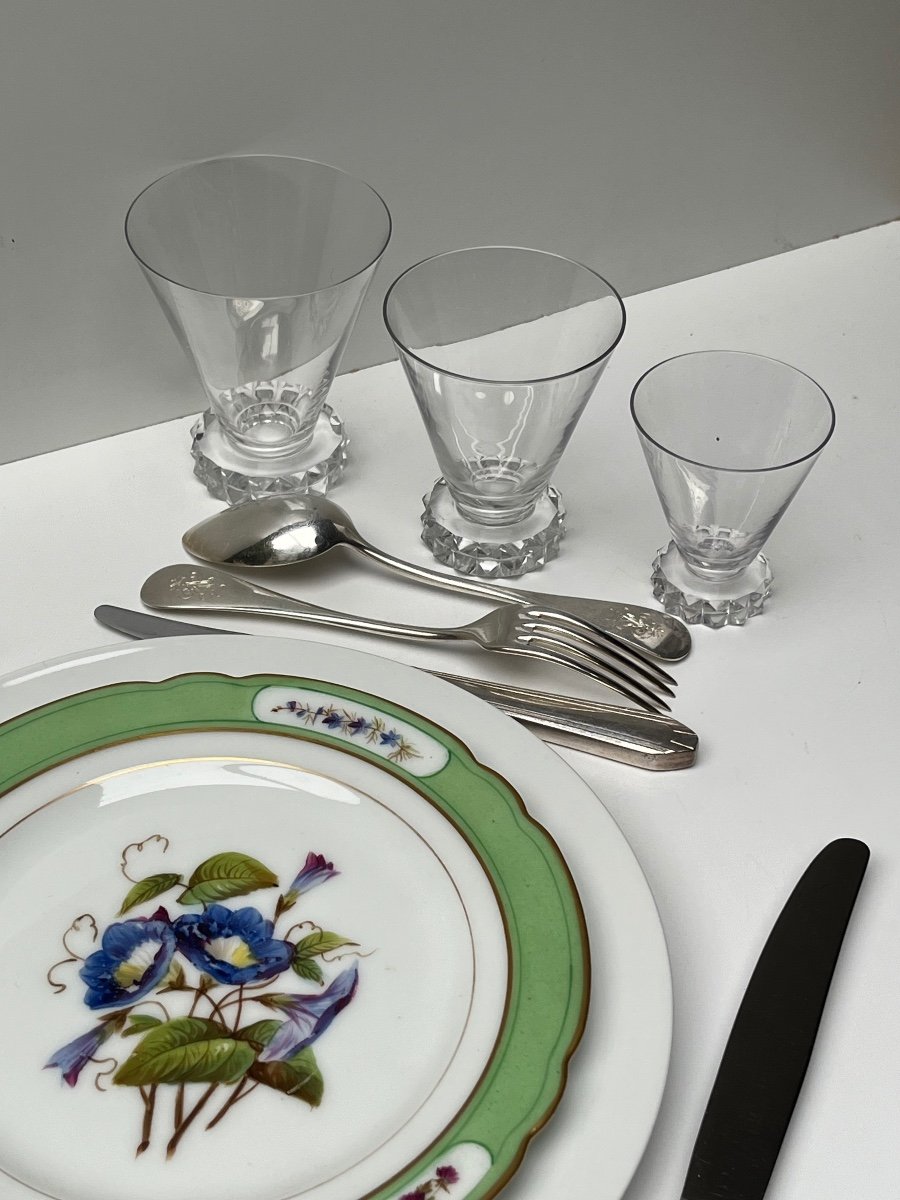 Saint Louis, Set Of Glasses, Diamond Model-photo-2