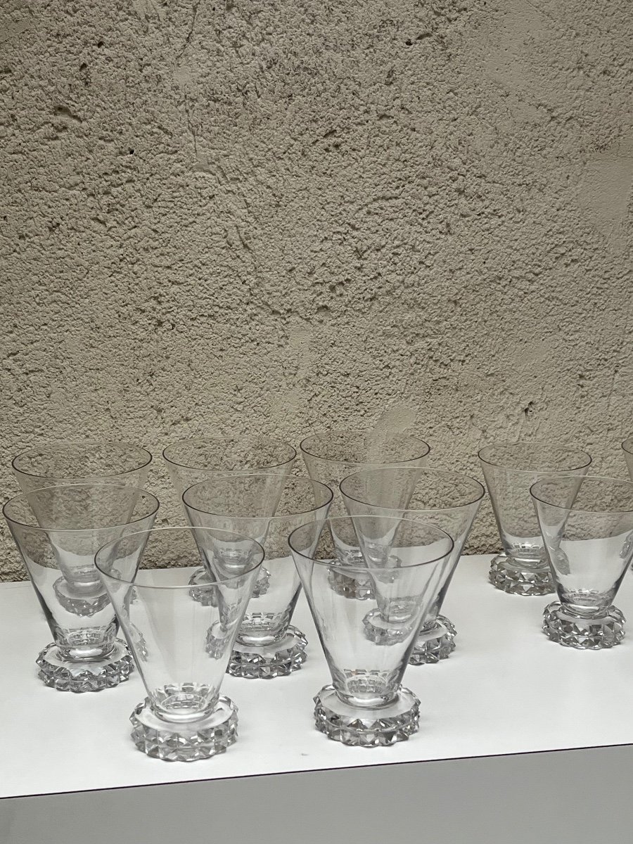 Saint Louis, Set Of Glasses, Diamond Model-photo-3