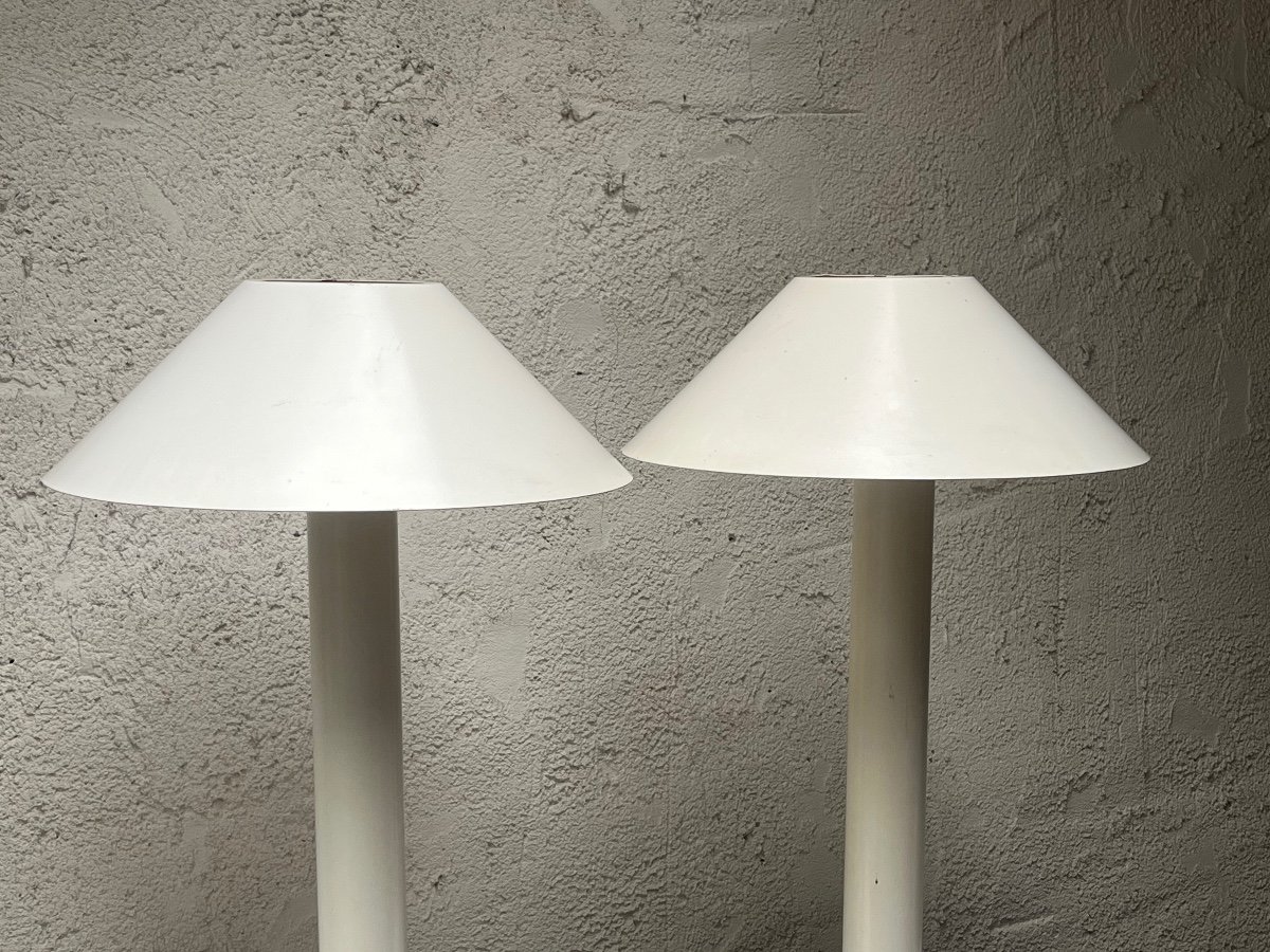 Pair Of Lamps By Bent Karlby For Lyfa, Denmark-photo-3