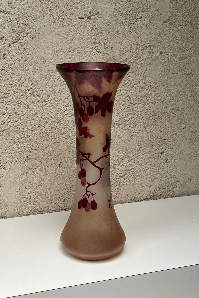 LEGRAS, VASE DIABOLO, MODELE "MONNA"